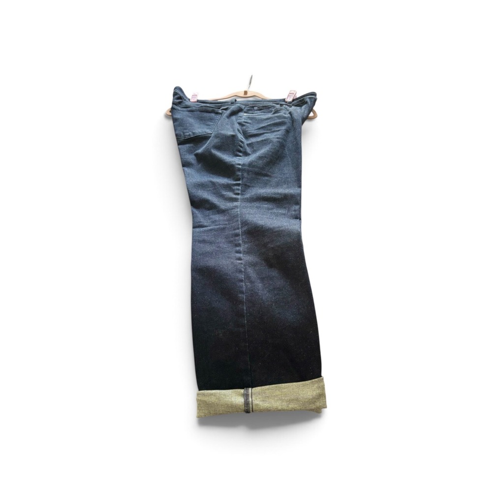 NYDJ Marilyn Straight Jeans 16P Petite Dark Wash Lift Tuck Stretch EUC